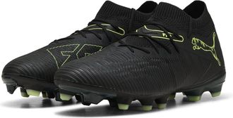 Puma Future 8 voetbalschoenen voor heren, geschikt voor stevige ondergrond (Poema Zwart)