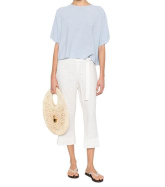 Fabiana Filippi Blue Crew Neck T-Shirt