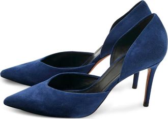Celine Pumps Dorsay - Blu