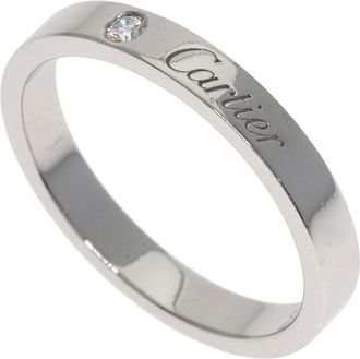 Cartier Platinum 950 Band Ring (Pre-Owned)