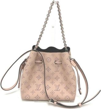 Louis Vuitton Tweedehands leren Louis Vuitton tassen - Dames - Vintage Tas - Roze - ONE Size - Leer - Vintage