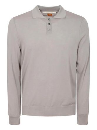 Alpha Industries cotton polo shirt - men - Cotton - 54 - Grey