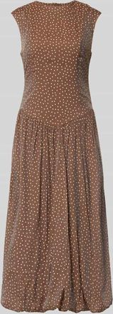 Vero Moda Bubble Kleid mit Rundhalsausschnitt Modell KRISSI in Schoko, Gr&ouml;&szlig;e 36