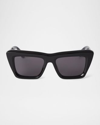 Off-white Men & apos;s Hampton Rectangle Acetate Sunglasses