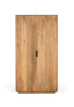 Giner&Colomer Armario fabricado en madera de mango con esquinas redondeadas