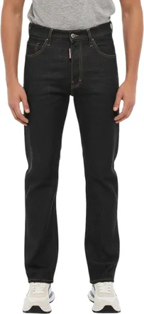 Dsquared2 Dark Blue Mid Rise Jeans