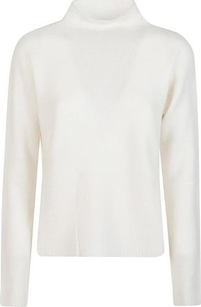 Max Mara Orlaya Trui - Dames - Coltruien - Wit - M - Truien & Vesten