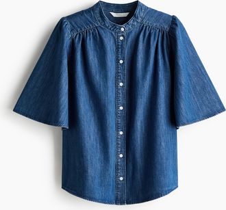 H&M Denimbluse - Blue