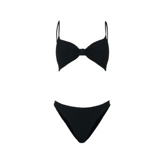 Hunza G Bikinis, female, Black, Size: ONE SIZE Hunza Sea clothing