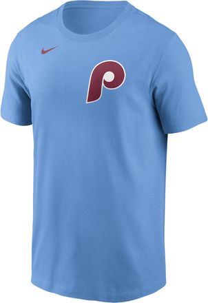 Nike Bryce Harper Philadelphia Phillies Fuse Nike Mens MLB T-Shirt in Blue | N1994EYPP9-FC2