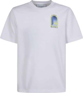 Casablanca Baumwoll-T-Shirt mit Logo