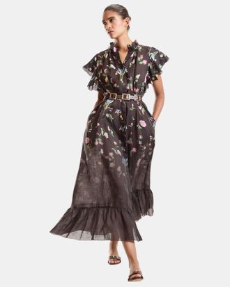 Cynthia Rowley Ramie Kaftan