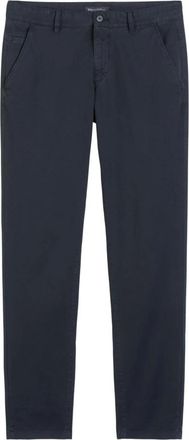 Marc O'Polo Broeken, Heren, Blauw, W30 L34, Katoen, Stig Shaped Chino