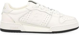 Fendi Match Sneakers - Dames - Sneakers - Wit - 36 EU - Leer - Schoenen