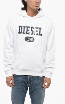 Diesel Hooded GINN Sweatshirt with Printed Logo size 3xl