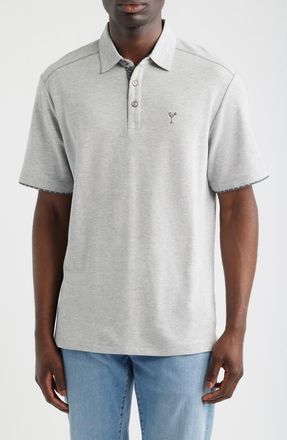 Tommy Bahama Teeny Martini 5 OClock IslandZone Polo in Concrete Grey Heather at Nordstrom, Size Xxx-Large