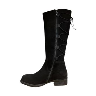 Wolky Schoenen, Dames, Zwart, 42 EU, Wol, Longview Hoge Laars