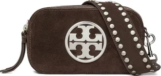 Tory Burch Miller Mini Suede Leather Crossbody Bag-Donna