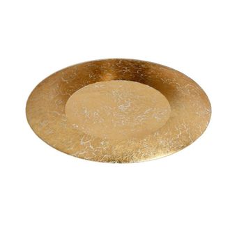 Lucide Plaf&oacute;n led redondo en metal lat&oacute;n di&aacute;m:34,5cm