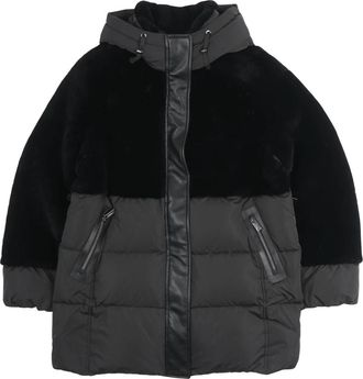 DIEGO M Dunen jassen - Dames - Winterjassen - Zwart - L - Leer - Jassen