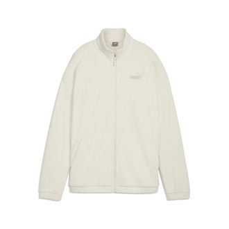 Puma Sweatjacke PUMA ESS ELEVATED WINTERIZED FZ JACKET, Damen, Gr. L, weiss (alpine snow), Fleece, Obermaterial: 100% Polyester, unifarben, relaxed fit nor