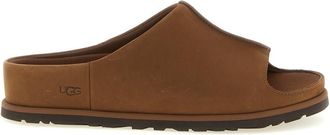 UGG Brown Solid Slides