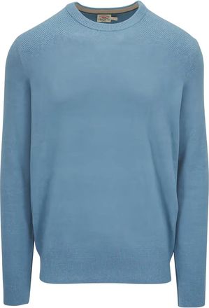 Faherty Maglione Jackson girocollo - Blu