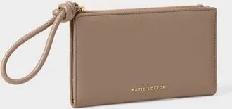 Katie Loxton Asha Fold-Out Wristlet in Mocha at Nordstrom