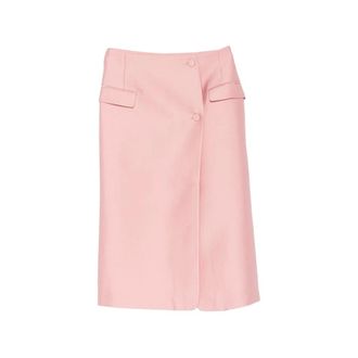 Stine Goya Rokken, Dames, Roze, S, 2562 Crepon Pencil Midi Rok