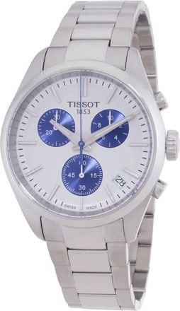 Tissot PR100 Chronograph Quartz White Dial Mens Watch T150.417.11.011.00