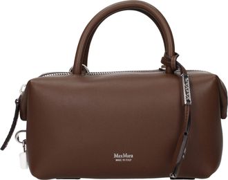 Max Mara Brown Leather Womens Handbag