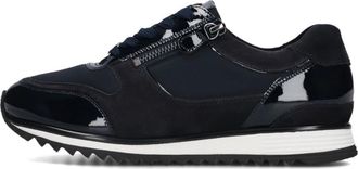 Hassia Blauwe Su&egrave;de en Lak Sneakers - Dames - Sneakers - Veelkleurig - 42 1/2 EU - Su&egrave;de - Schoenen