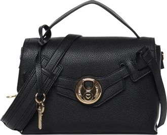 Love Moschino Gestructureerde Flap Bag - Dames - Handtassen - Zwart - ONE Size - Tassen