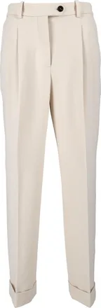 Circolo 1901 High-Waist Tailored Formal Pants