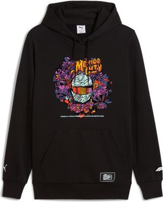 Puma F1 Mexico Cotton Graphic Hoodie in Puma Black at Nordstrom, Size Xx-Large