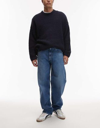 Tommy Jeans Jamie - Jeans dritti ampi lavaggio medio-Blu