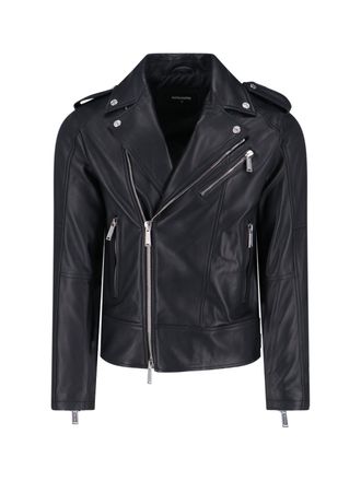 Dsquared2 Biker Jacket - Black