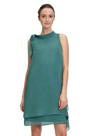 Vera Mont Womens 0325/4825 Dress, Dark Emerald, 6