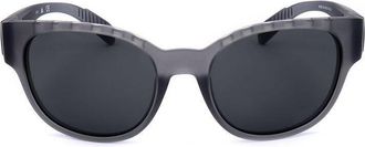 adidas Unisex Grey Cat Eye Sunglasses SP0009-01D-2