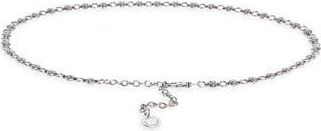 BCBGeneration Small Western Ornament Chain Link Belt in Antique Nickel at Nordstrom Rack, Size Large/x-Large