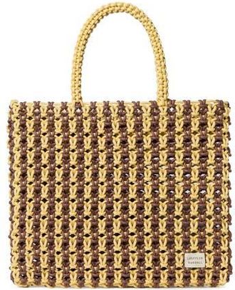 Loeffler Randall Celia Knotted Tote Bag in Brown/Butter at Nordstrom Rack
