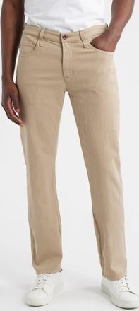 AG - Adriano Goldschmied Everett Slim Straight Leg Jeans in Cafe Con Leche at Nordstrom, Size 33 X 34