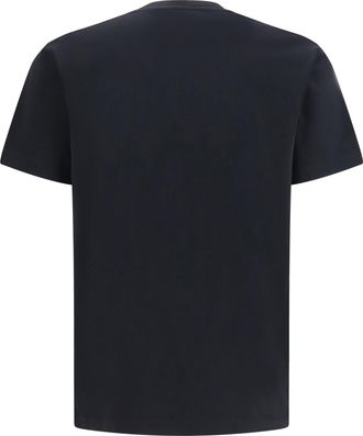 Dsquared2 Mens Cotton Printed T-Shirt Black T-Shirts And Polos