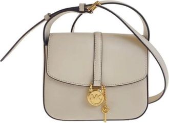 Michael Kors Pre-owned Cross Body Bags, female, Beige, Size: ONE SIZE Pre-owned Leather shoulder-bags