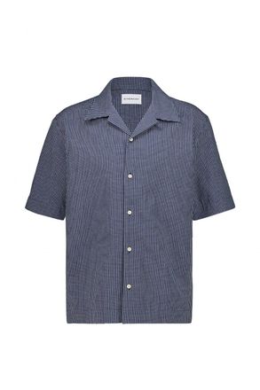 Givenchy EMBROIDERED LOGO SS SHIRT Size: 40, colour: BLUE