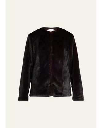 Veronica Beard Griselda Faux Fur Coat