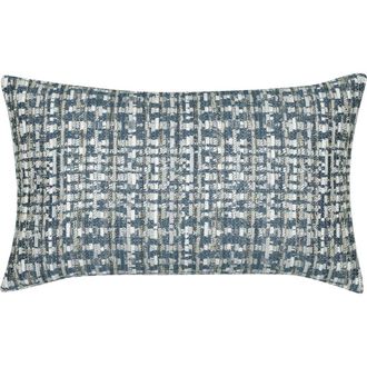 Elaine Smith Channel Indoor & Outdoor Woven Accent Pillow in Bleu at Nordstrom, Size 12X20