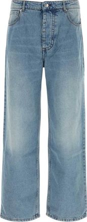 Ami Baggy-fit Katoenen Jeans - Heren - Loose Fit Jeans - Blauw - W31 - Katoen - Jeans