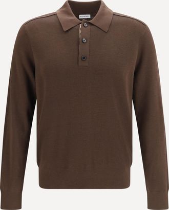 Burberry Long-sleeve wool Polo Male S