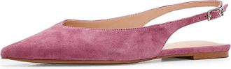 Guess Dorazio Womens Flat Shoes Medium Pink : 6.5 M, Leather